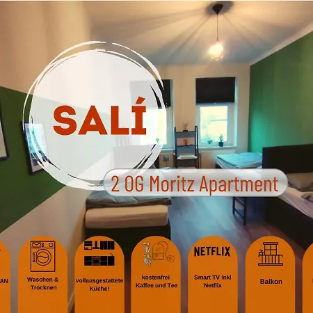 公寓 Sali Homes/moritz Apartment/5personen/modern/mit Kuche Und Balkon